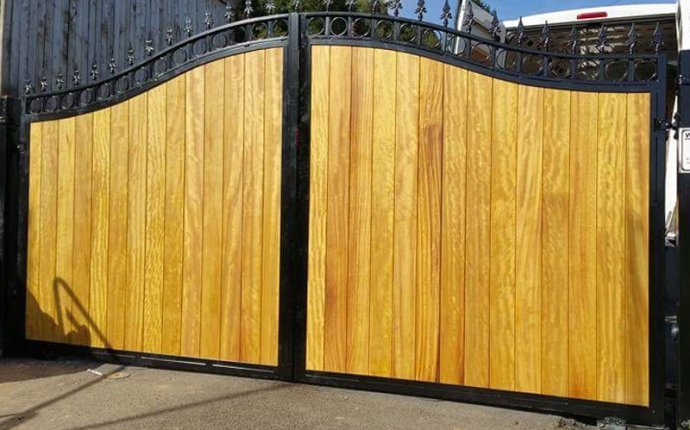 Installing electric gates