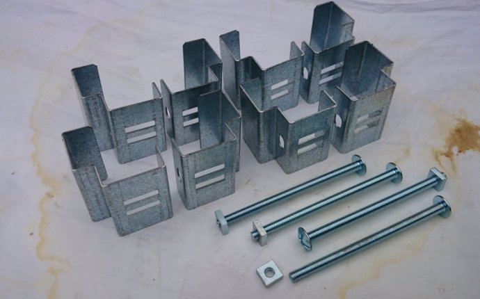 Repairing concrete fence posts